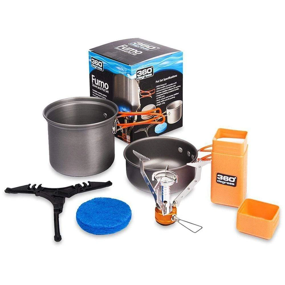 Furno Feast: The Ultimate Compact Cooking Set for Adventure, Grub's Up, Anywhere!
