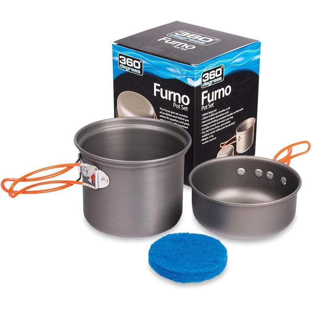 Furno's 360° Culinary Circle: Your Kitchen's New Star Pot Set - Effortless Cooking Starts Here!